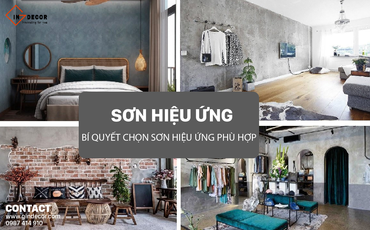 Sơn hiệu ứng chất lượng cho ngôi nhà