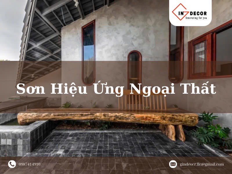 Sơn hiệu ứng ngoại thất