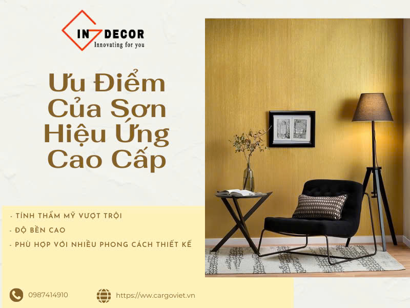 Ưu Điểm Của Sơn Hiệu Ứng Cao Cấp