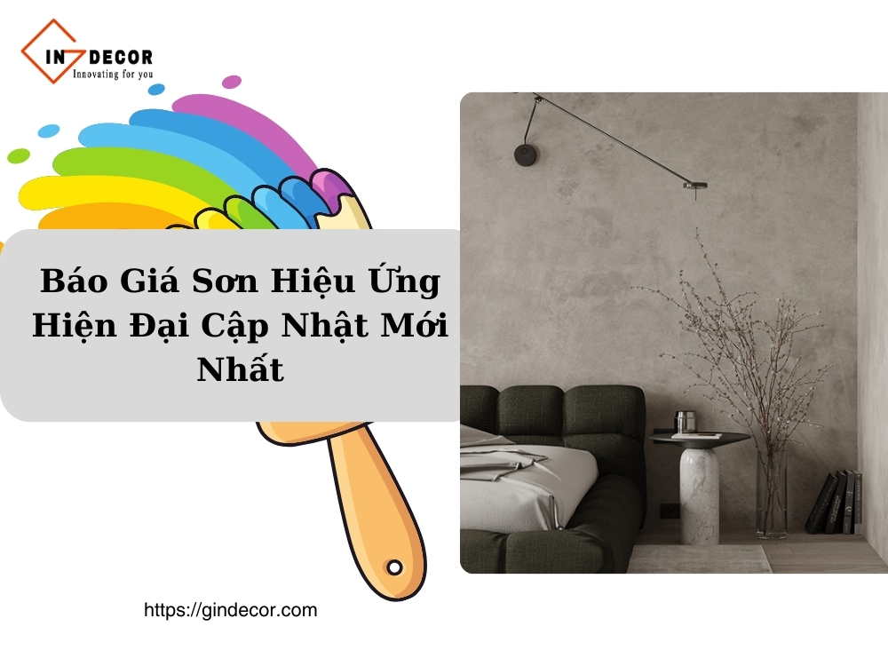 Ưu điểm của sơn hiệu ứng hiện đại