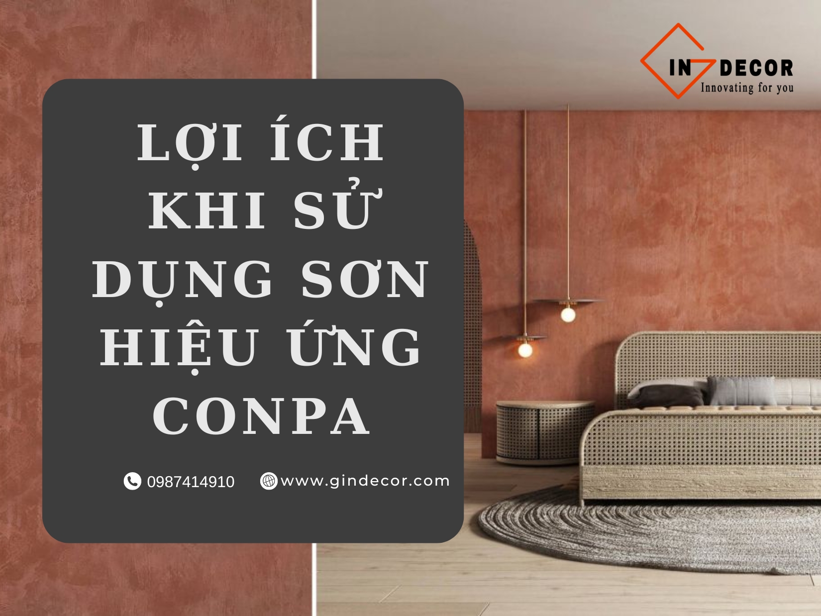 Sơn hiệu ứng Conpa chuyên nghiệp 