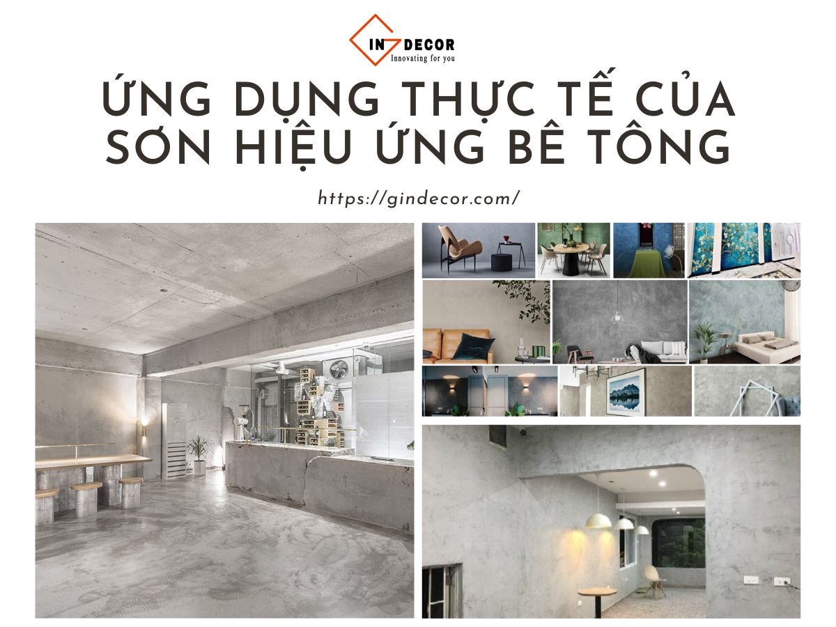 Ứng Dụng Thực Tế Của Sơn Hiệu Ứng Bê Tông Tại Quận 8