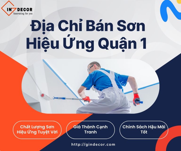 Địa Chỉ Bán Sơn Hiệu Ứng Quận 1 Giá Rẻ Chất Lượng