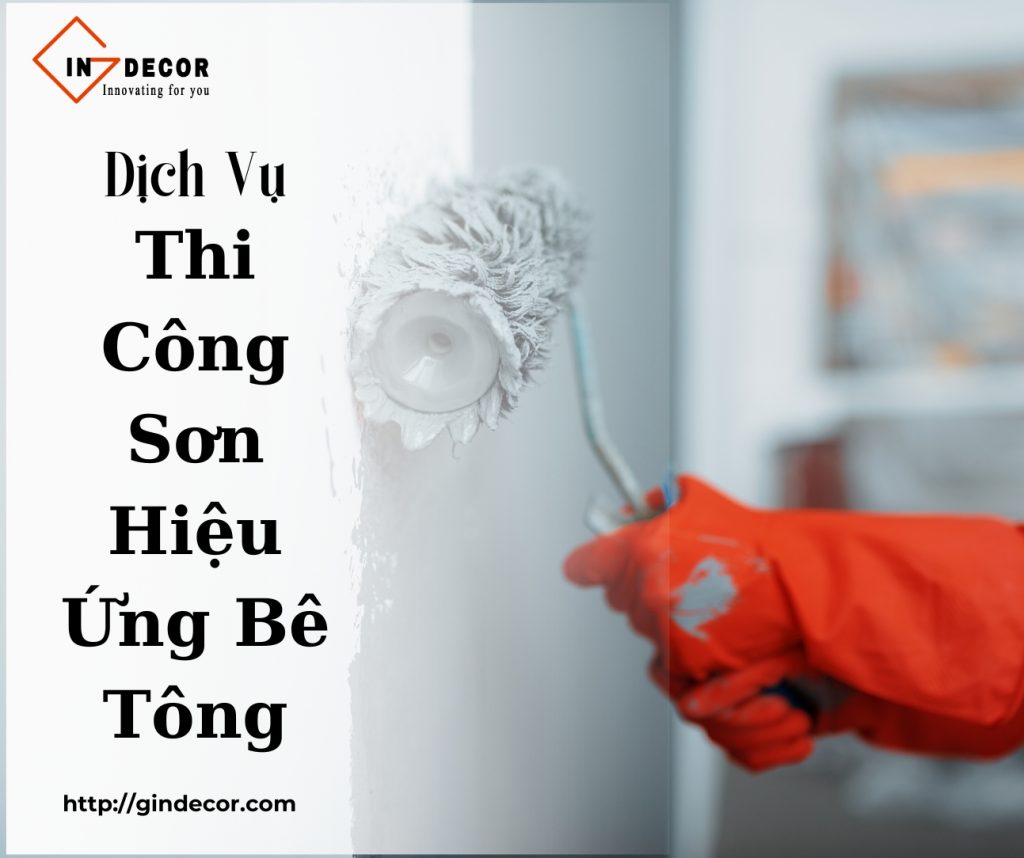 Dịch Vụ Thi Công Sơn Hiệu Ứng Bê Tông Quận 3