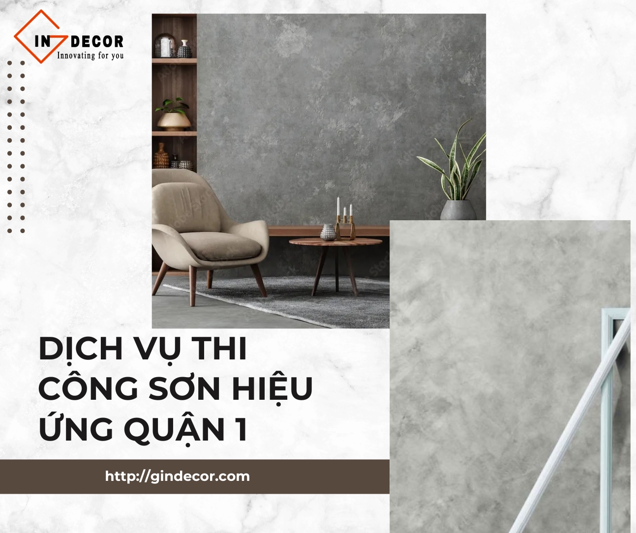 Dịch Vụ Thi Công Sơn Hiệu Ứng Quận 1