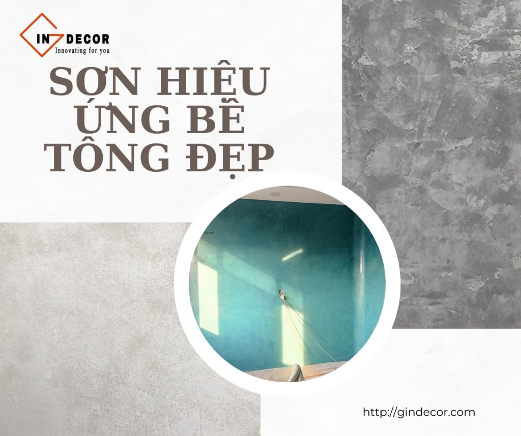 Mẫu Sơn Hiệu Ứng Bê Tông Đẹp