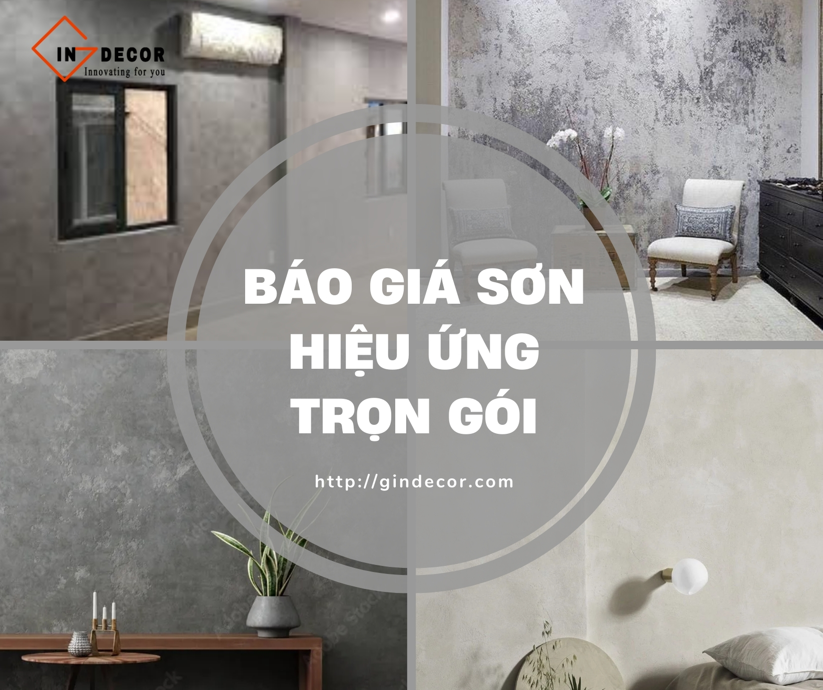 Báo giá sơn hiệu ứng trọn gói