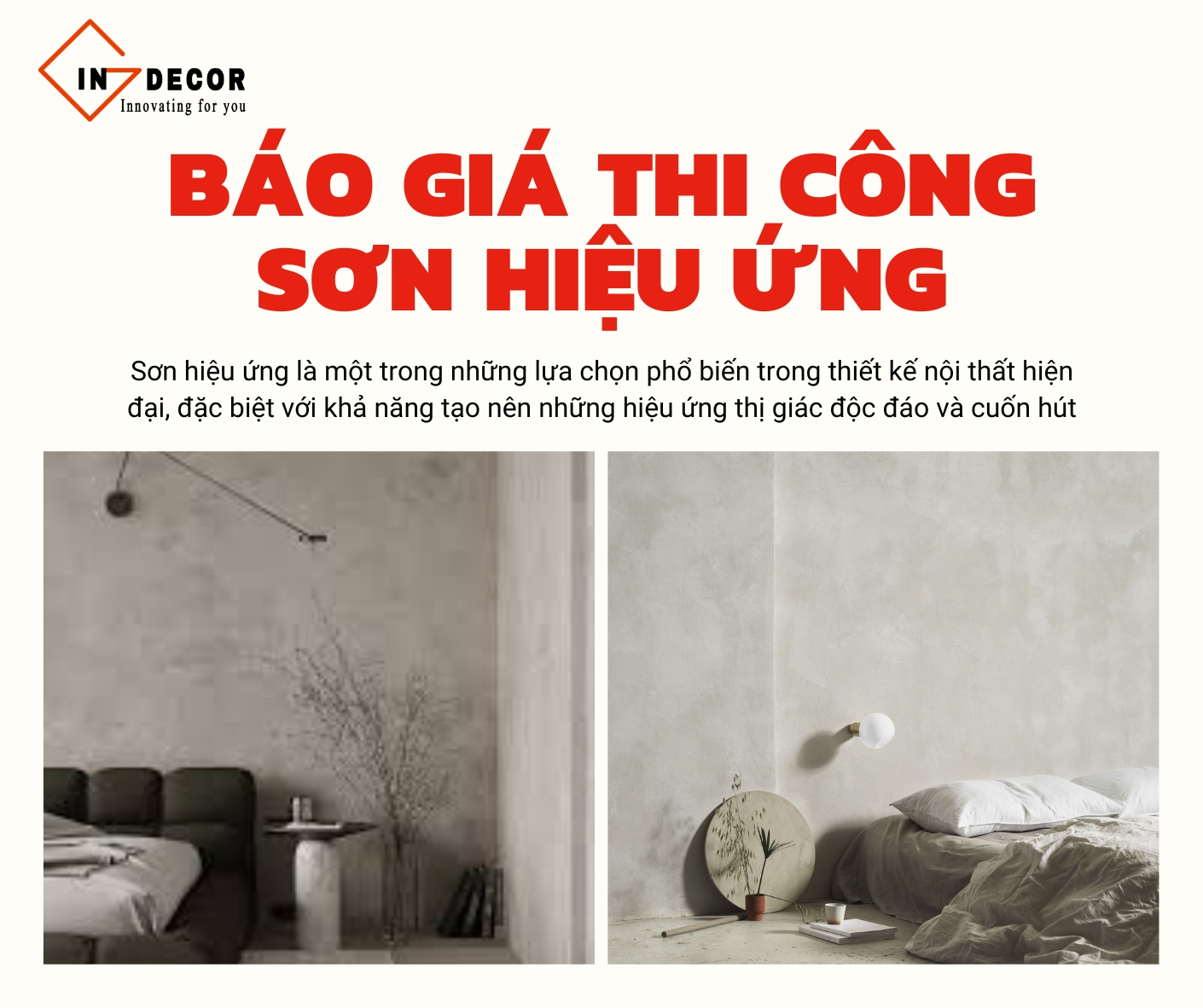 Báo Giá Thi Công Sơn Hiệu Ứng Chính Xác Nhất Hiện Nay