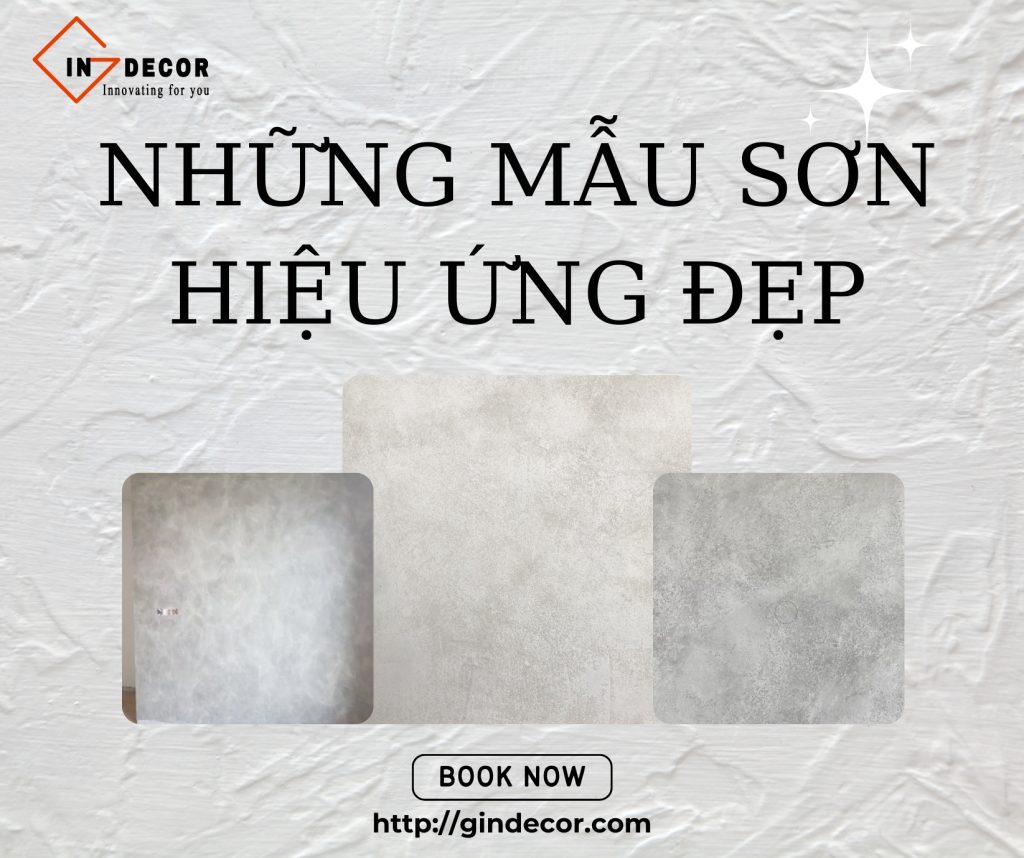 Những mẫu sơn hiệu ứng đẹp