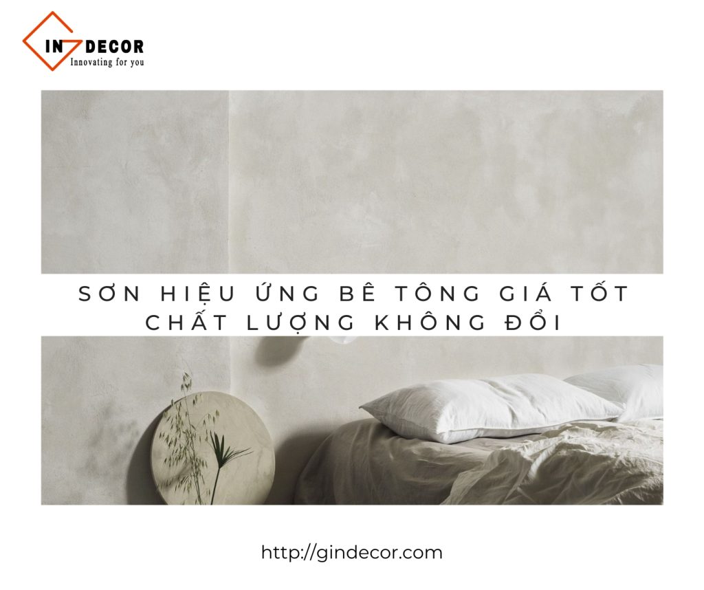 Sơn hiệu ứng bê tông giá tốt