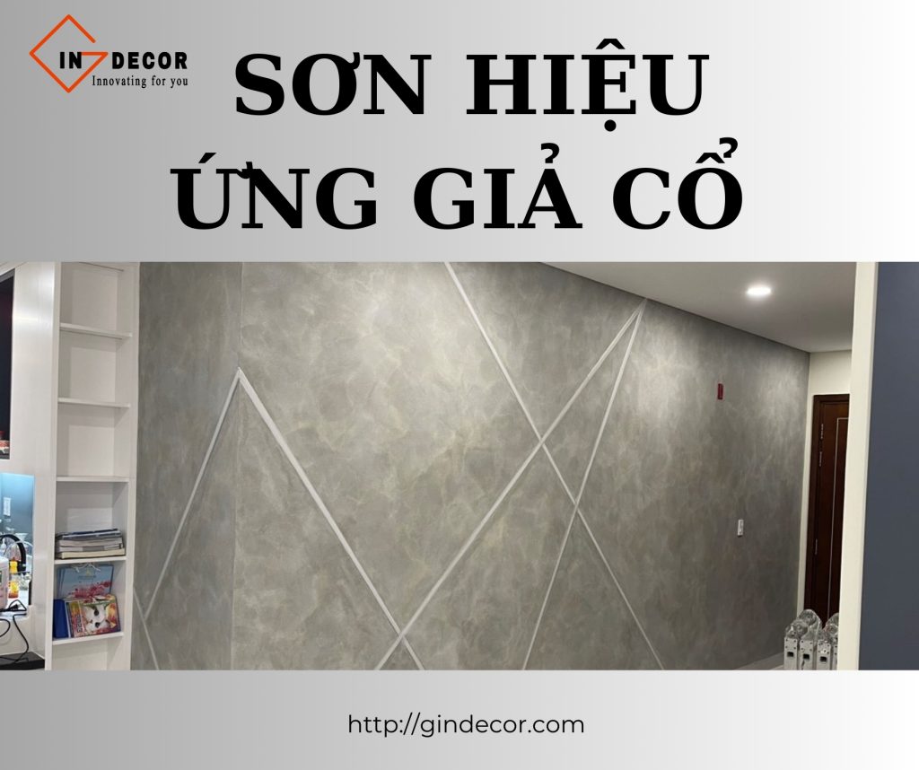 Sơn hiệu ứng giả cổ