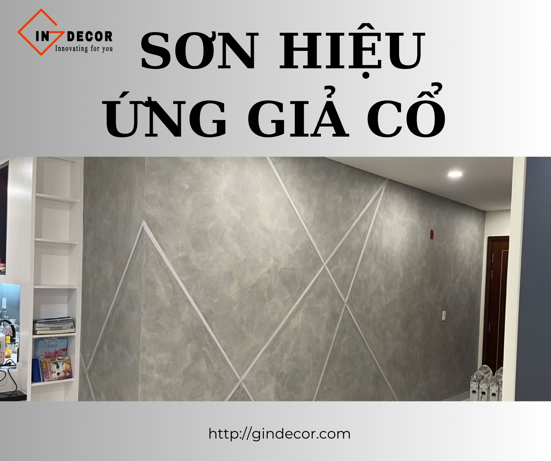 Sơn hiệu ứng giả cổ