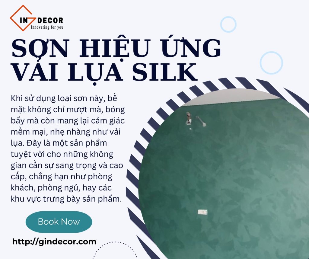 Sơn Hiệu Ứng Vải Lụa Silk