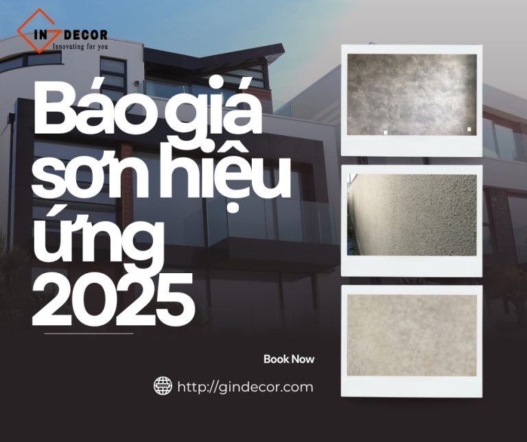 Báo giá sơn hiệu ứng 2025