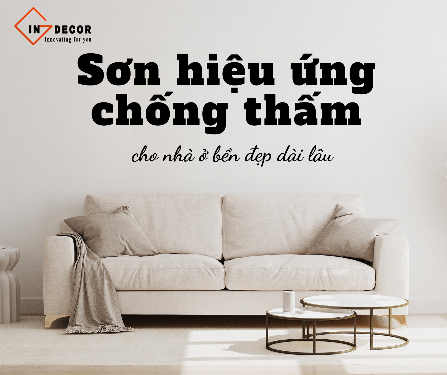 Sơn hiệu ứng chống thấm cho nhà ở