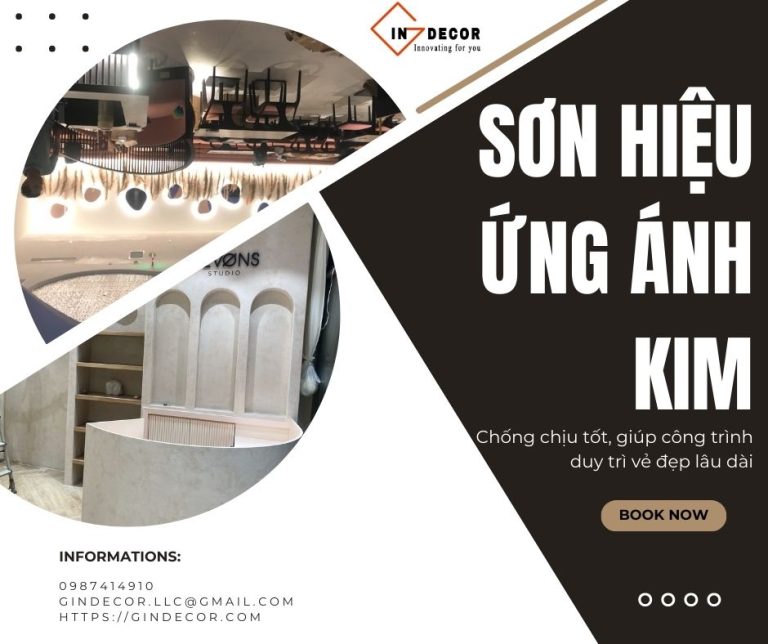 Độ bóng của sơn hiệu ứng ánh kim có thực sự bền đẹp theo thời gian?