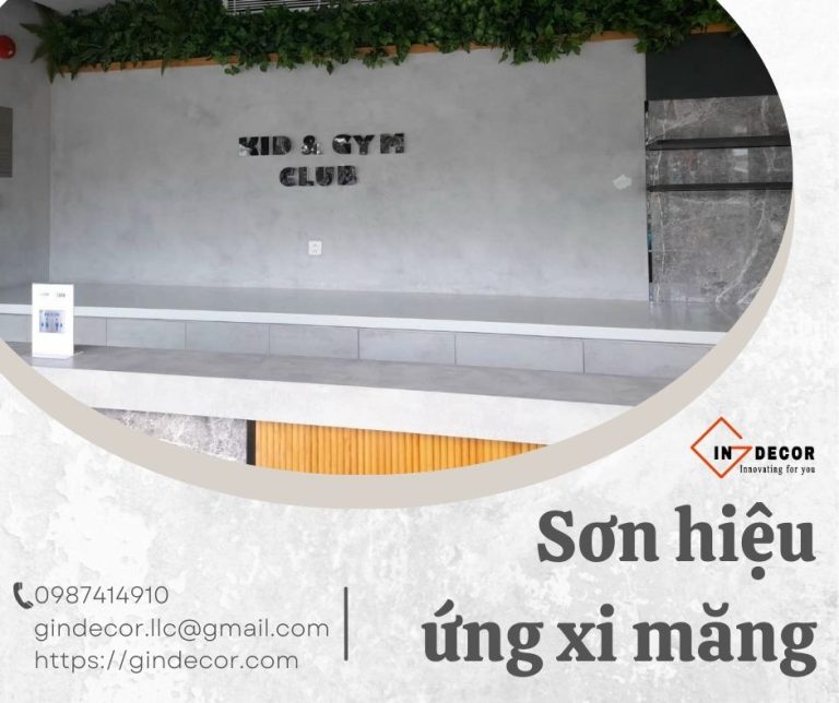 Bí mật đằng sau sơn hiệu ứng xi măng khiến không gian trở nên đẳng cấp