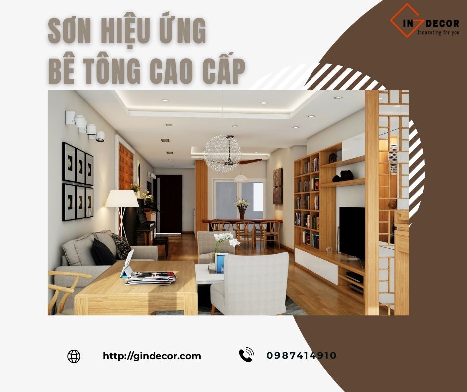 Sơn hiệu ứng bê tông cao cấp