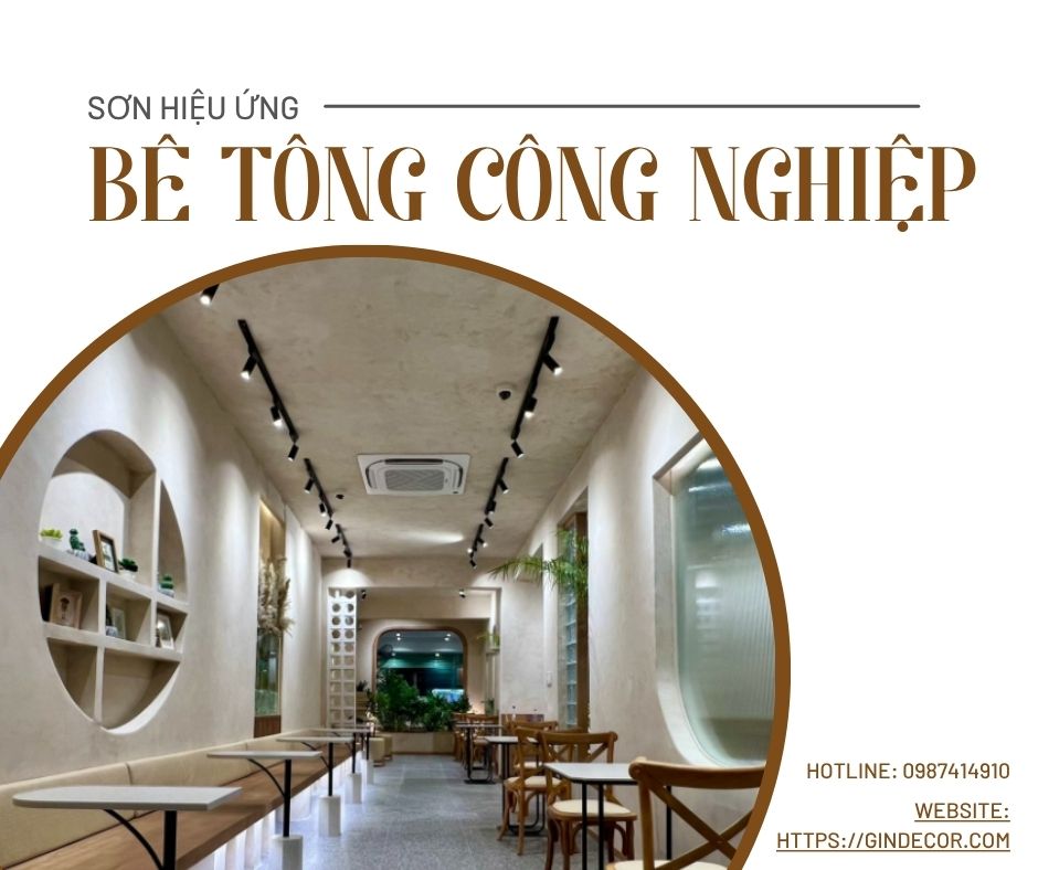 Sơn hiệu ứng bê tông công nghiệp là gì?
