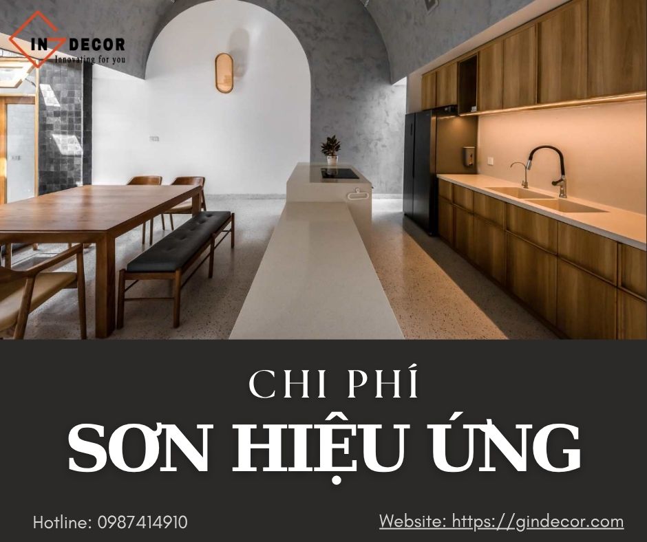 Chi phí sơn hiệu ứng