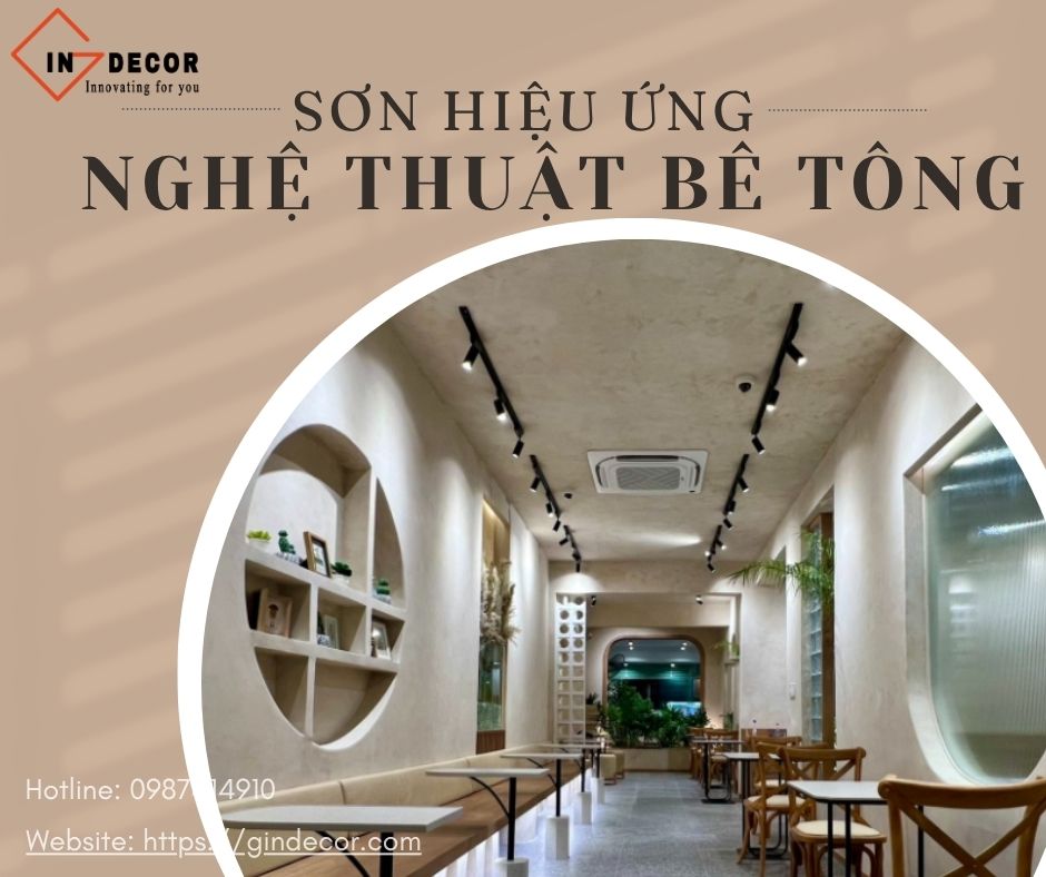 Sơn hiệu ứng nghệ thuật bê tông là gì?