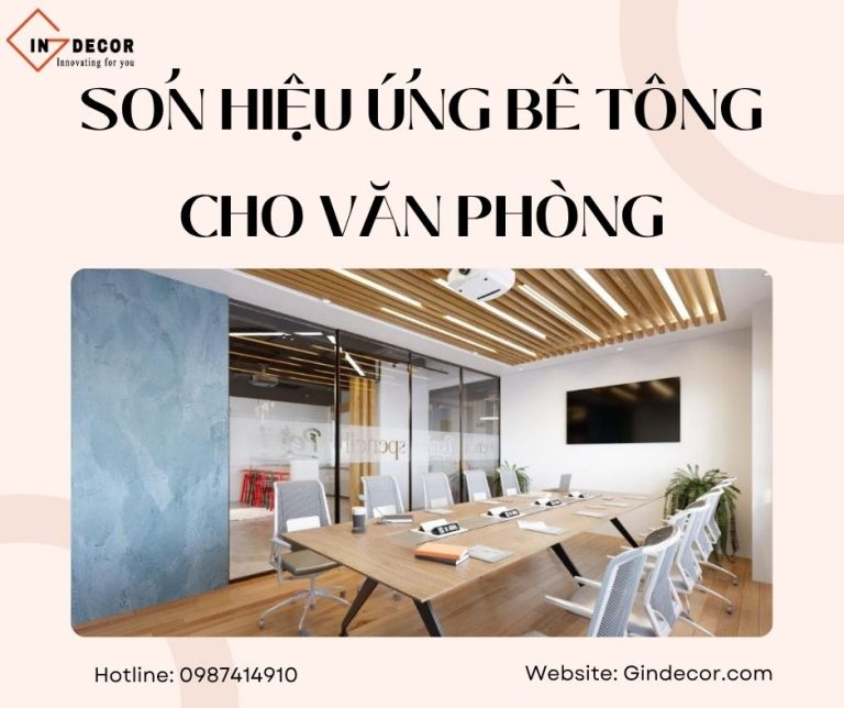 Sơn Hiệu Ứng Bê Tông Cho Văn Phòng Có Giúp Tạo Cảm Hứng?