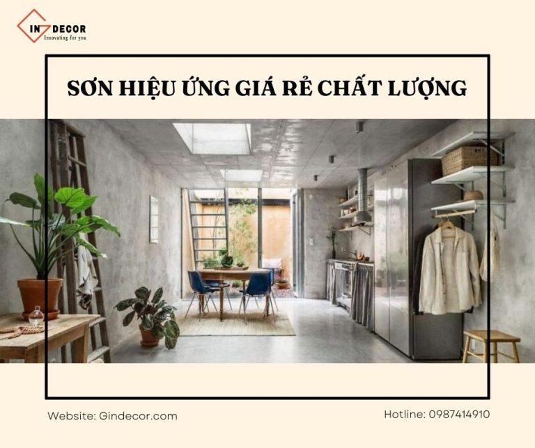 Sơn hiệu ứng giá rẻ chất lượng
