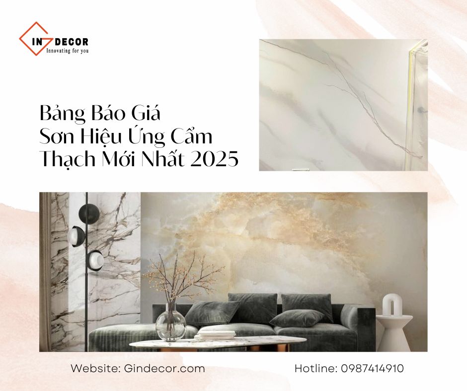Báo giá sơn hiệu ứng cẩm thạch