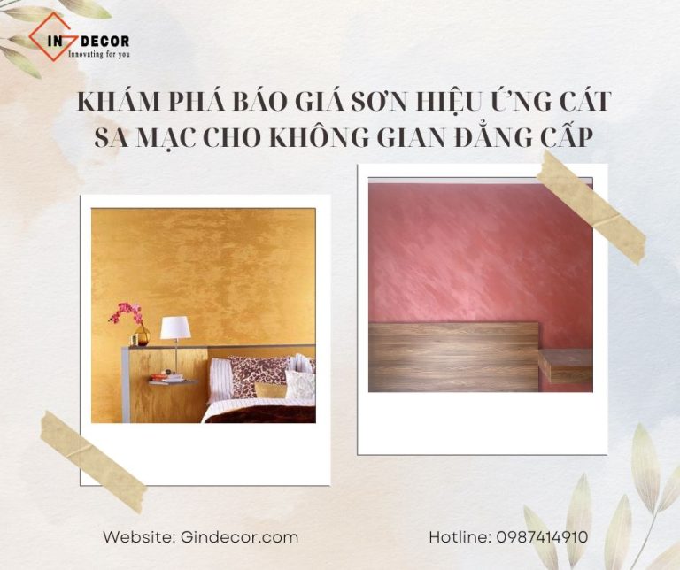 Báo giá sơn hiệu ứng cát sa mạc