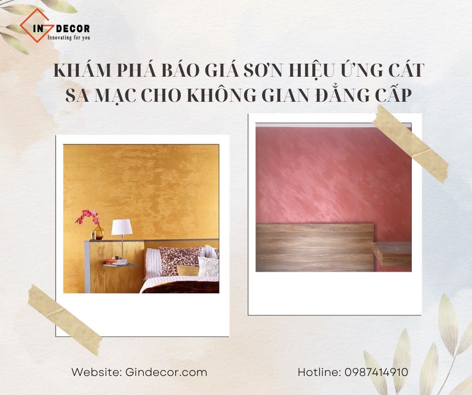 Báo giá sơn hiệu ứng cát sa mạc