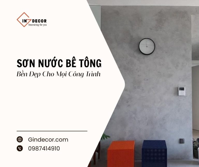Sơn nước bê tông