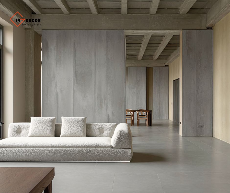 Sơn hiệu ứng bê tông căn hộ chung cư