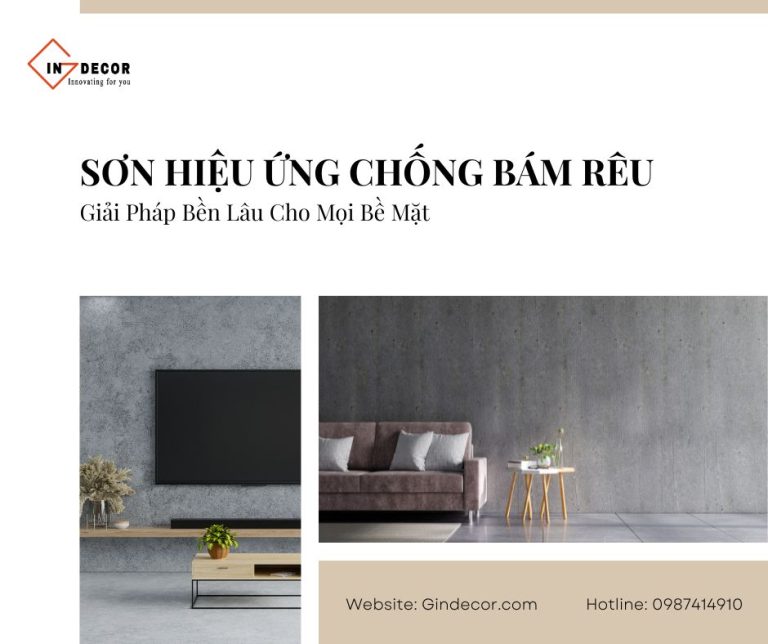 Sơn hiệu ứng chống bám rêu