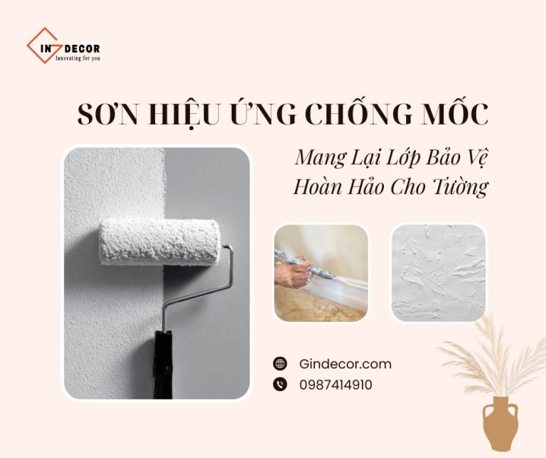 Sơn Hiệu Ứng Chống Mốc Mang Lại Lớp Bảo Vệ Hoàn Hảo Cho Tường