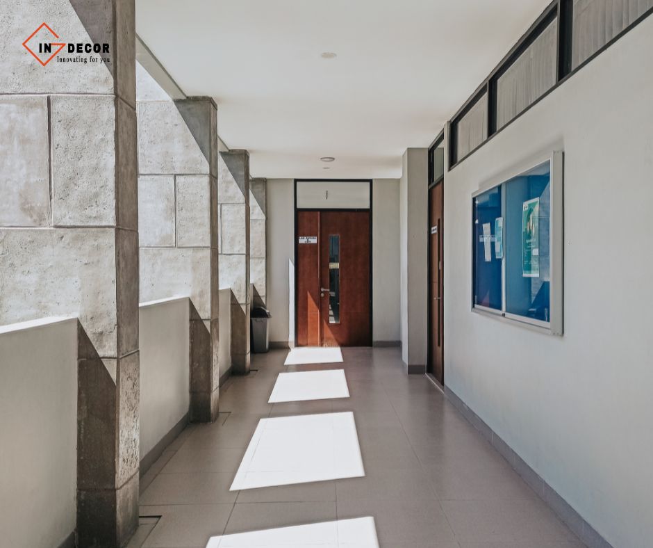 sơn hiệu ứng bê tông cho sảnh chờ
