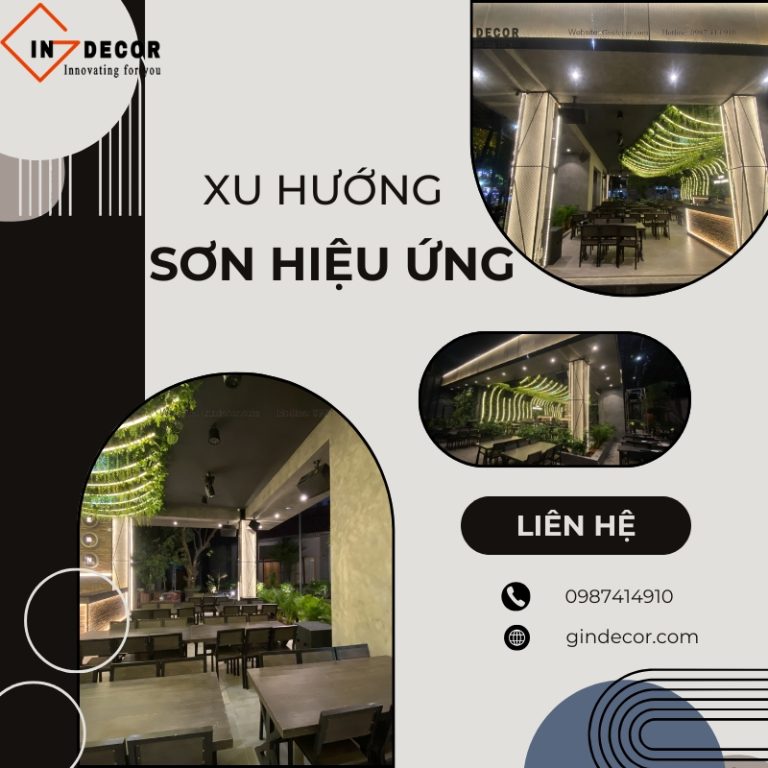 Khám Phá Xu Hướng Sơn Hiệu Ứng – Nâng Tầm Không Gian Sống Hiện Đại