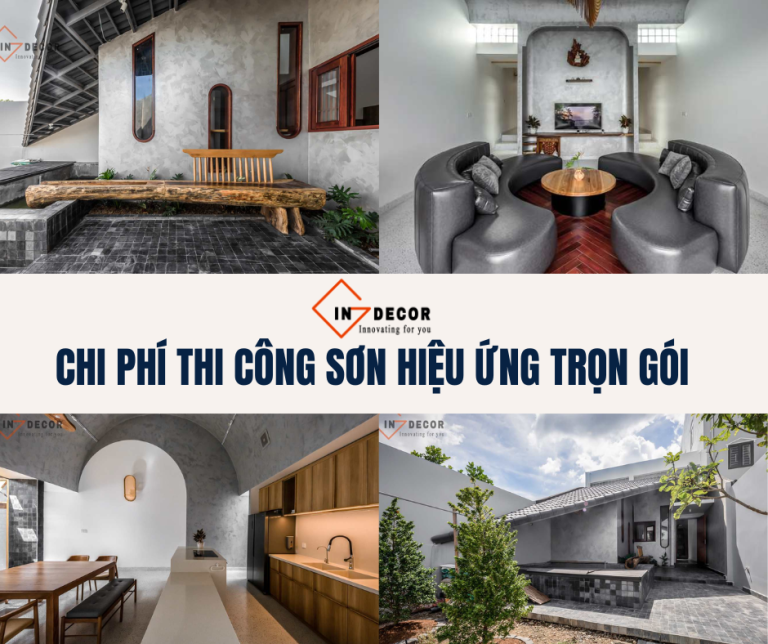 Chi phí thi công sơn hiệu ứng trọn gói: Bảng giá & Quy trình