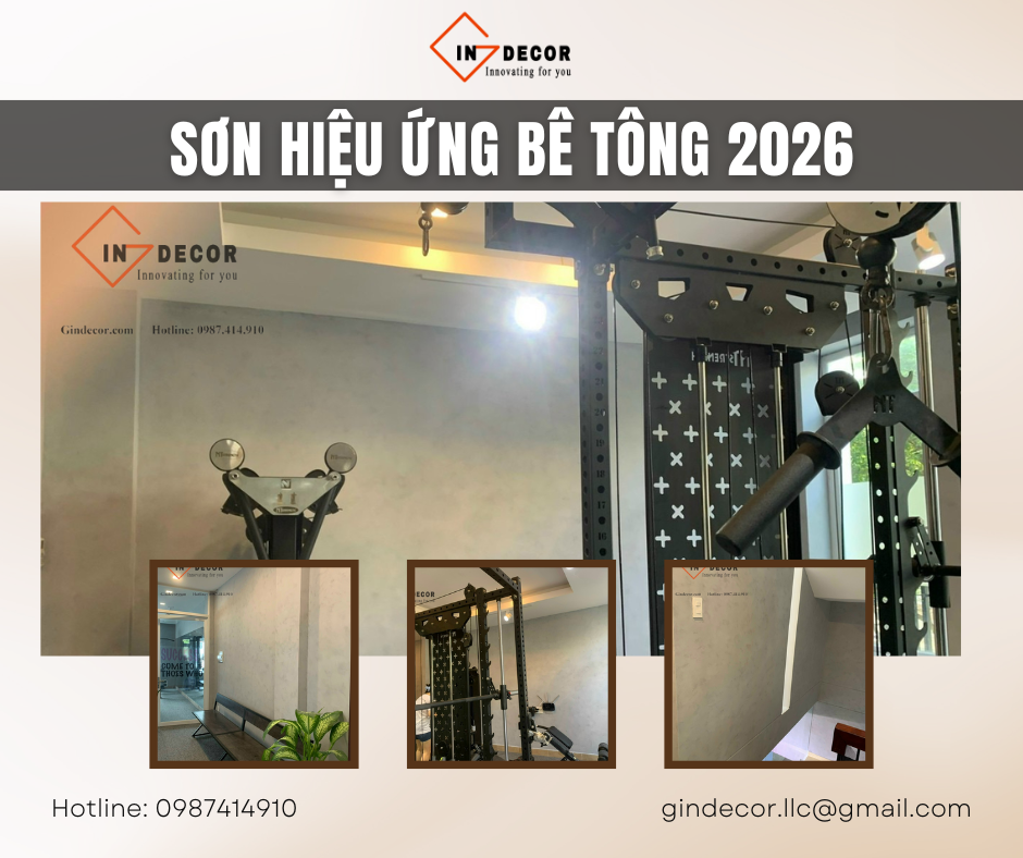 Sơn Hiệu Ứng Bê Tông 2026