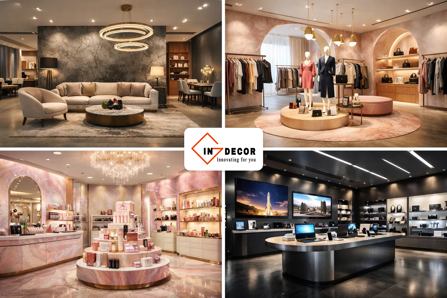 Cách lựa chọn sơn hiệu ứng showroom theo ngành hàng