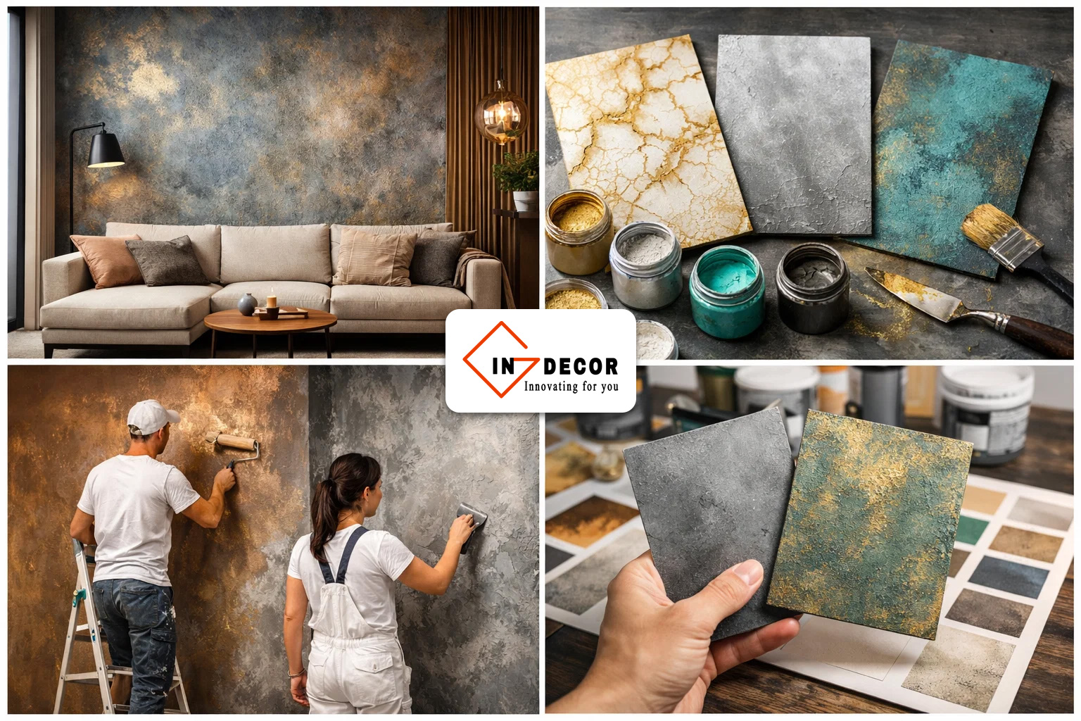 Cách tối ưu chi phí khi thi công sơn hiệu ứng