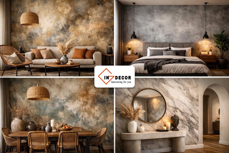 Sơn hiệu ứng tường trong thiết kế hiện đại: Xu hướng tạo chiều sâu và cá tính cho không gian