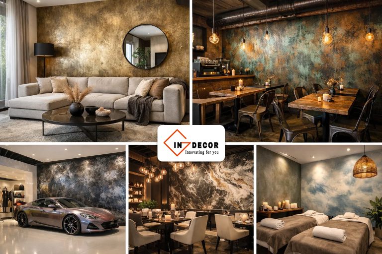 Các loại sơn hiệu ứng phổ biến hiện nay và cách lựa chọn phù hợp cho từng không gian