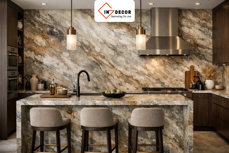 Sơn hiệu ứng phòng bếp: Giải pháp hoàn thiện không gian nấu nướng hiện đại và bền đẹp