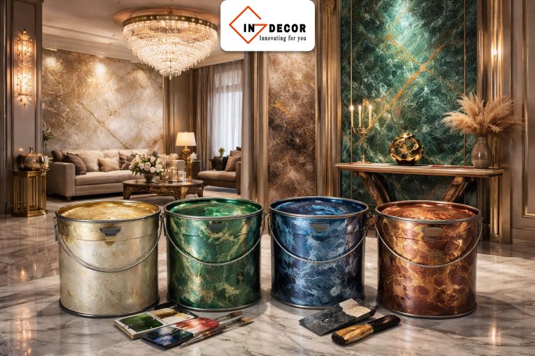 Sơn hiệu ứng giải pháp hoàn thiện tường hiện đại, thẩm mỹ