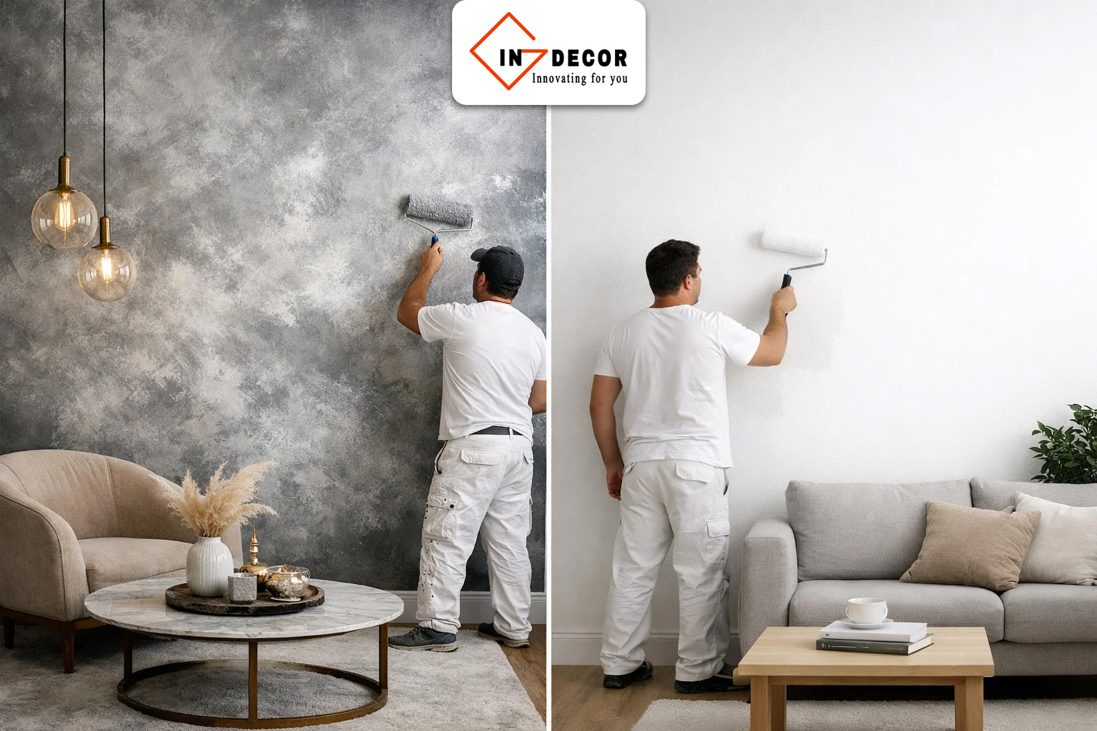 Sự khác biệt giữa Sơn hiệu ứng với sơn nước thông thường