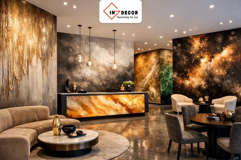Sơn hiệu ứng showroom: Bí quyết tạo không gian trưng bày chuyên nghiệp và thu hút khách hàng