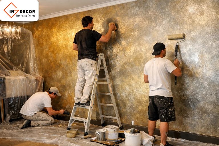 Sơn hiệu ứng nội thất: Giải pháp hoàn thiện không gian tinh tế và khác biệt