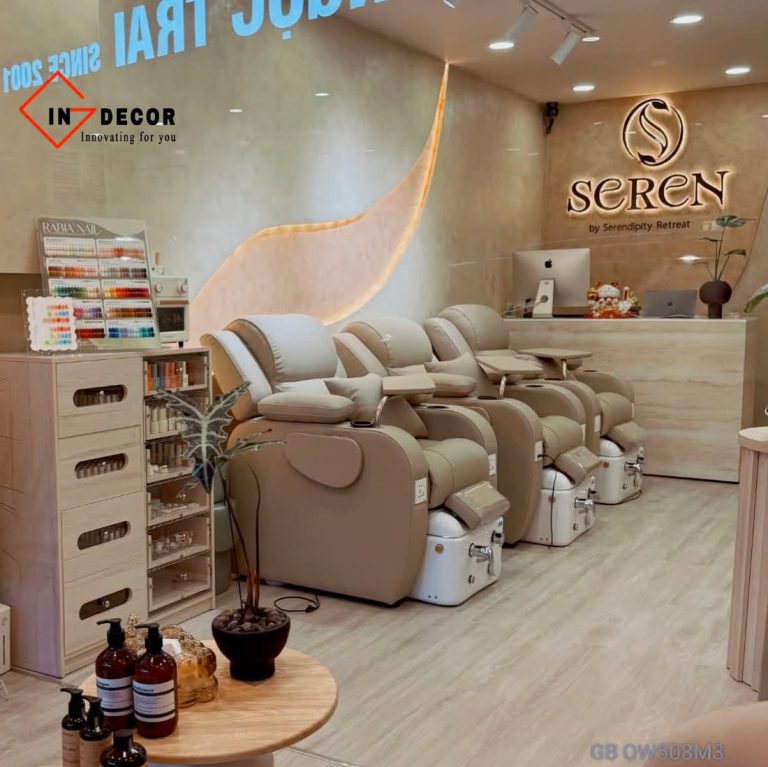 Giải Pháp Sơn Hiệu Ứng Cho Spa, Head Spa & Nail Salon Tại TP.HCM