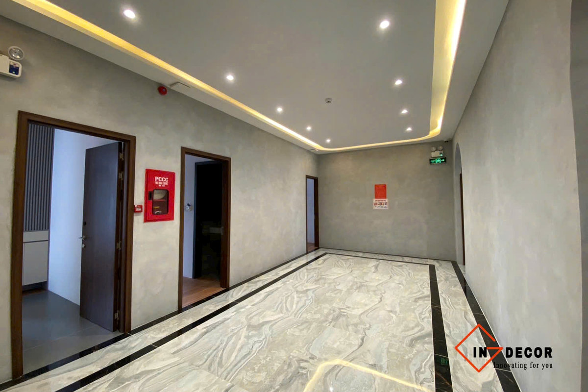 Sơn hiệu ứng bê tông hành lang